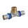 T-Übergangsstück mit AG 26mm x 3/4" x 26mm