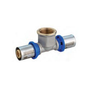 T-Übergangsstück mit IG 20mm x 3/4" x 20mm