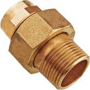 Rotguss-Rohrverschraubung AG