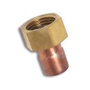 Cu-Übergangsverschraubung IG 15 mm x 1/2"